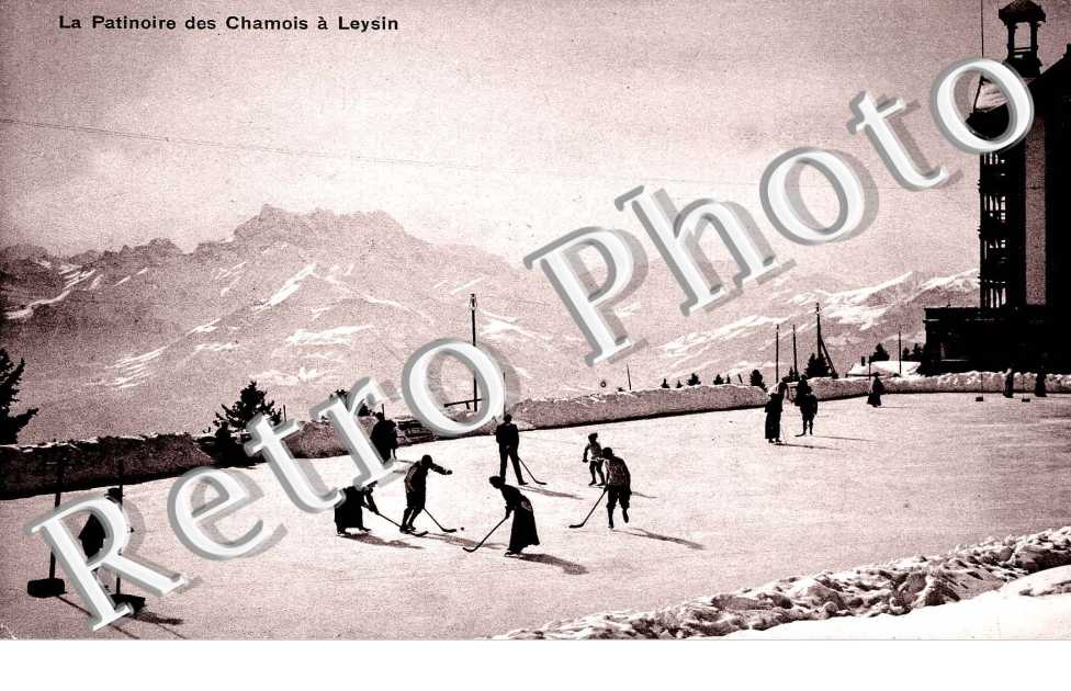 La patinoire des Chamois a Leysin