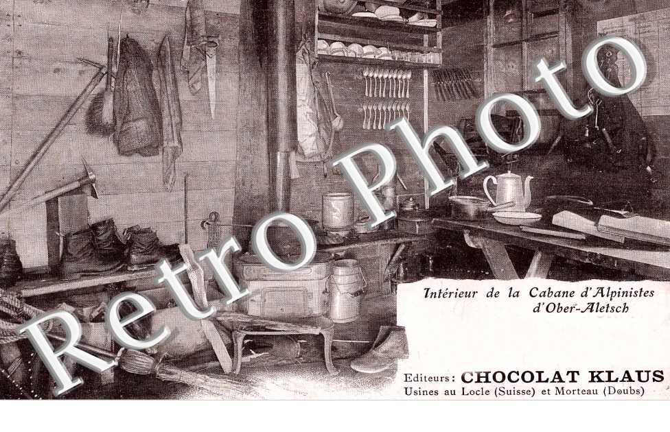Intieur de la Cabane d&#039;Alpinistes de Ober Aletsch