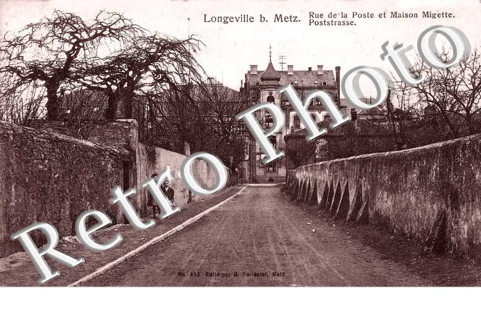 Rue de la Poste et Maison Migette