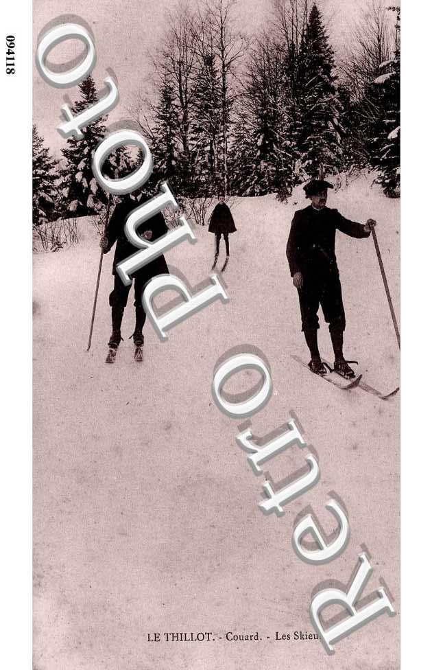 Couard - les skieurs