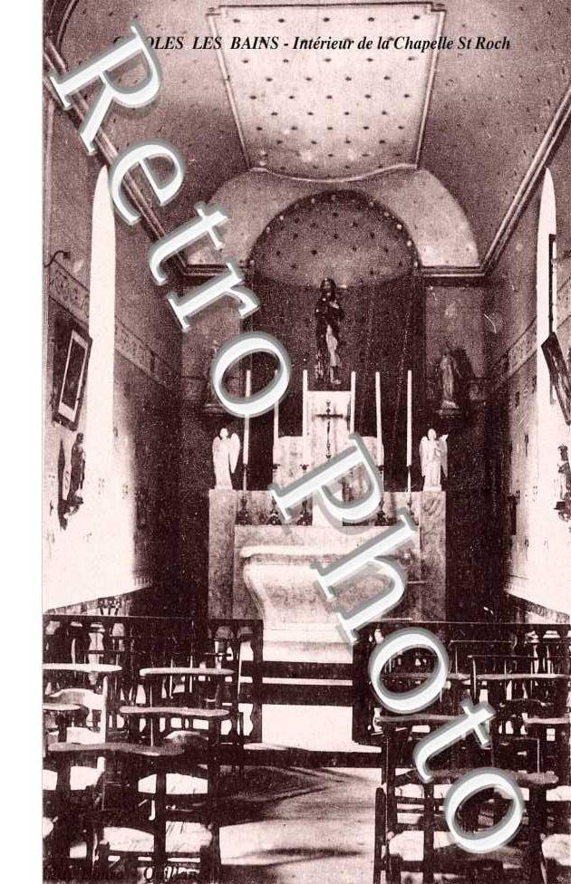 INTERIEUR DE LA CHAPELLE ST ROC