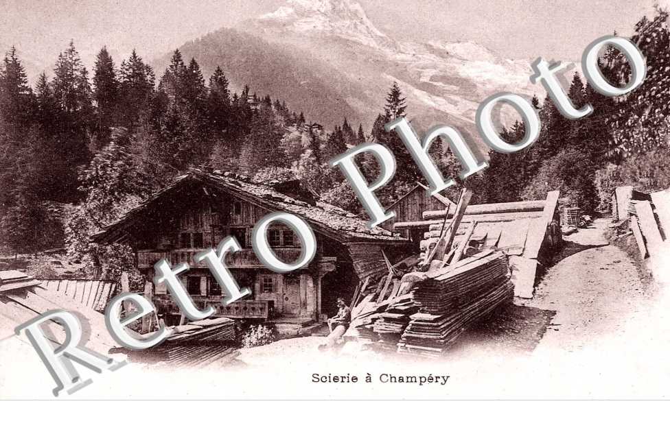 Scierie a Champery