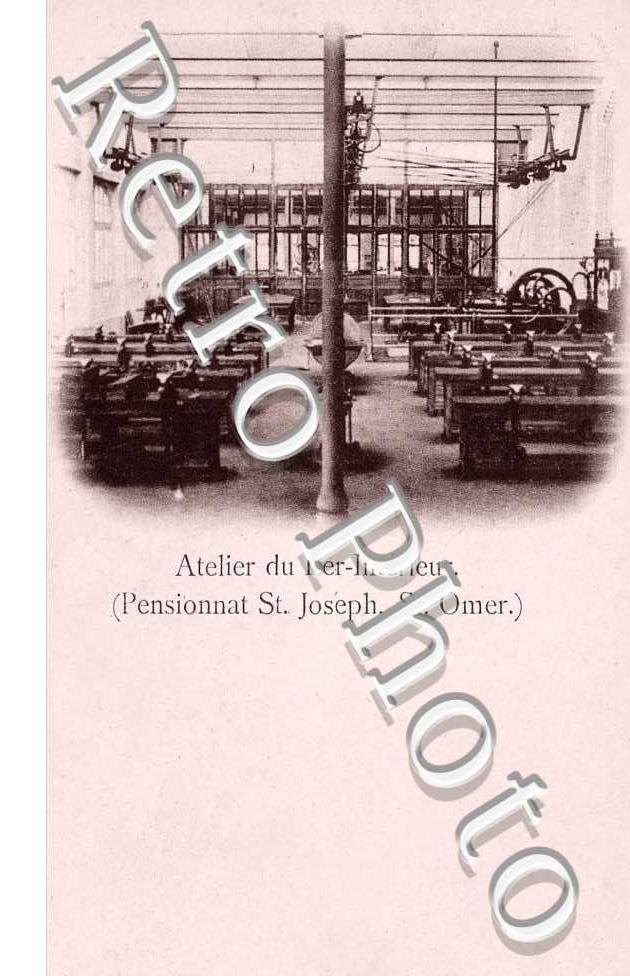pensionnat Saint Joseph ATELIER DE FER INTERIEUR