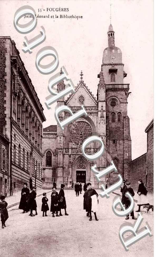 saint leonard et la bibliotheque