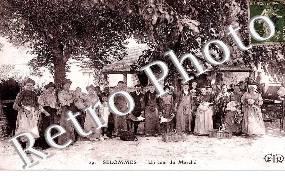 un coin du marche