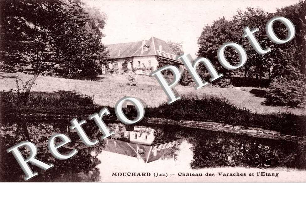 Chateau de Varaches et l&#039;Etang