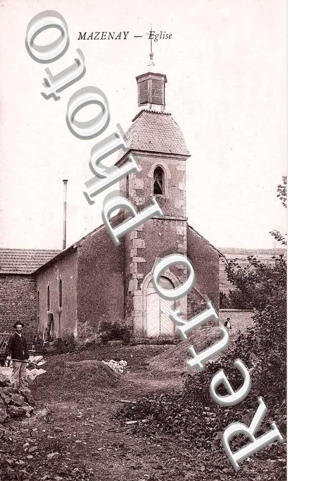 MAZENAY  Eglise