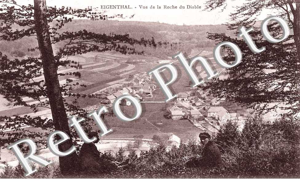 vue de la roche du diable