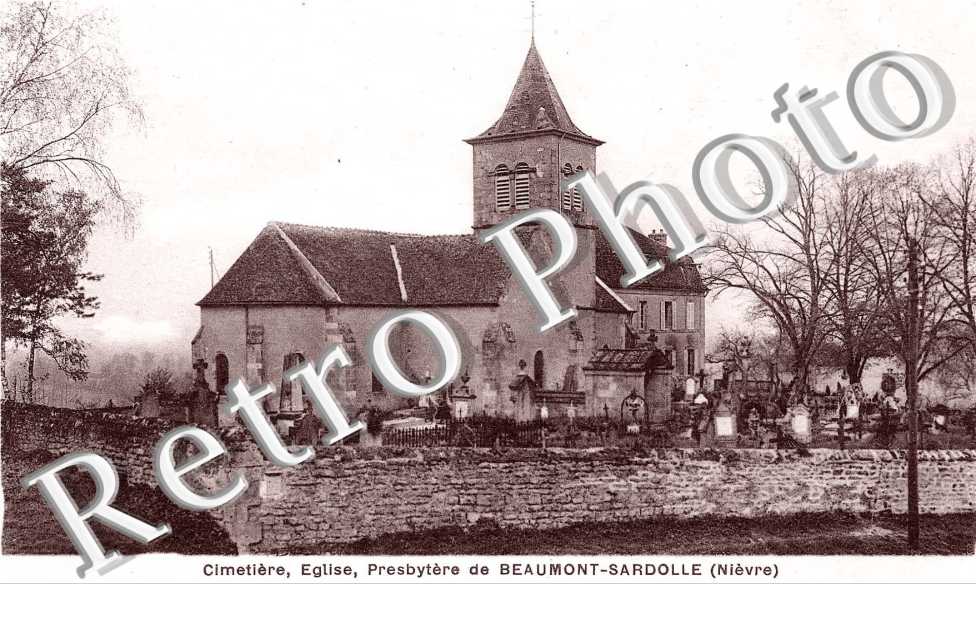 cimetiere, eglise, presbytere