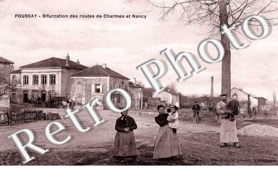 Bifurcation des routes de Charmes et Nancy