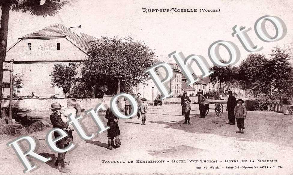 Faubourg de Remiremont Hotel Veuve Thomas Hotel de la Moselle