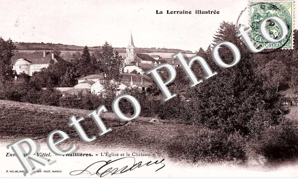 L&#039;eglise et le chateau