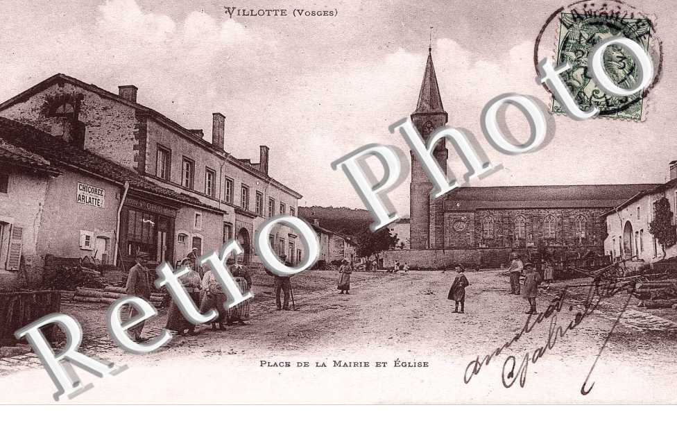 Place de la Mairie et Eglise