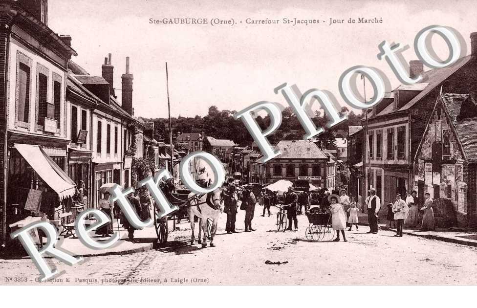 carrefour St Jacques - jour de marche