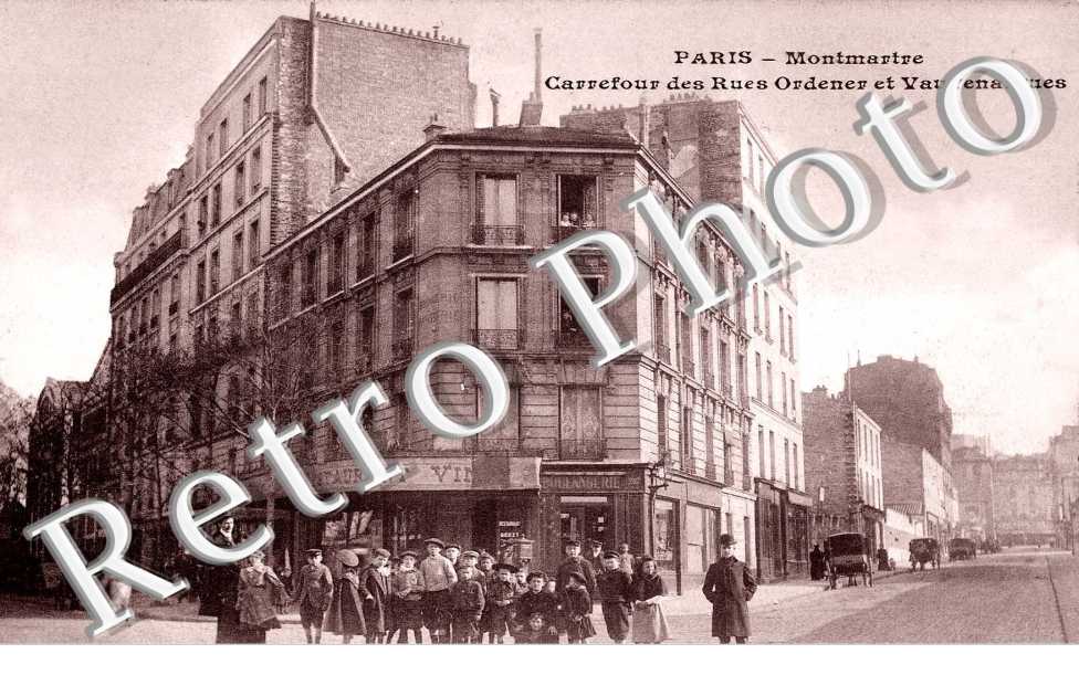 Carrefour des Rues Ordener et Vauvenargues