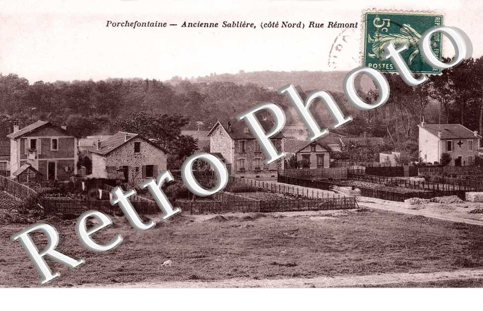 Porchefontaine - Ancienne sabliere - Rue Remont