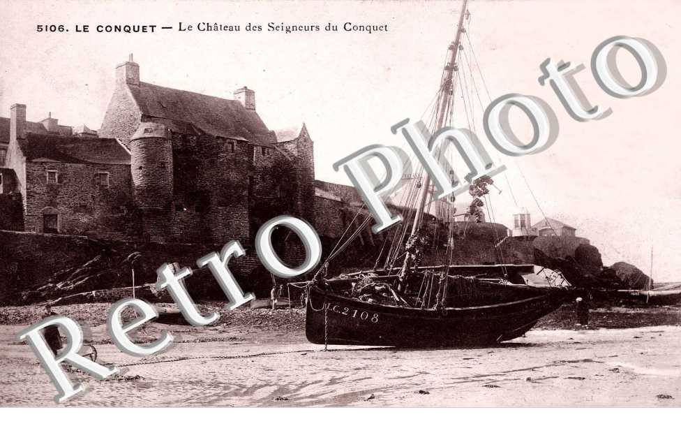 le chateau des seigneurs du conquet