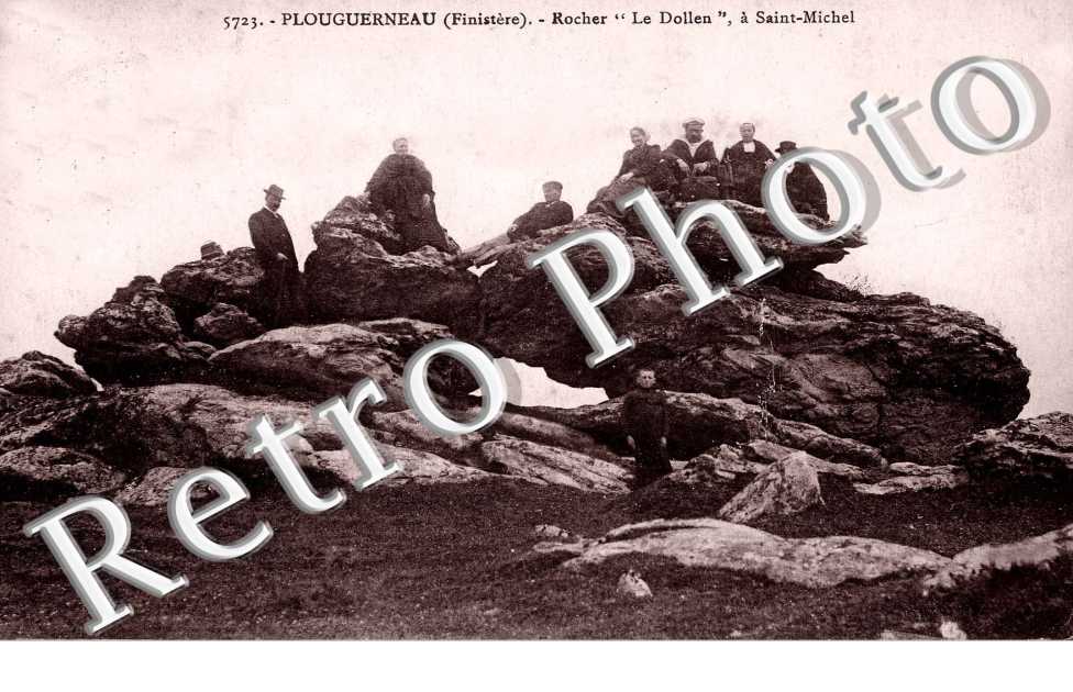 rocher "le Dollen" a Saint Michel