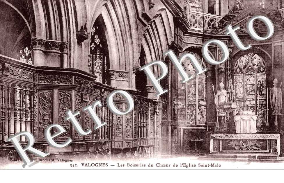 Les Boiseries du Choeur de l&#039;Eglise