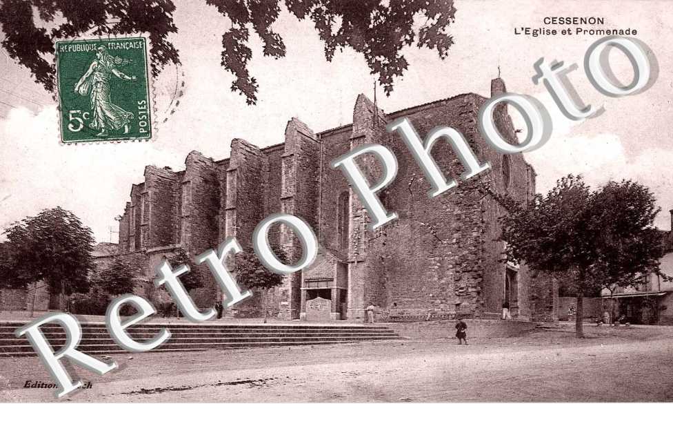 L&#039;eglise et promenade