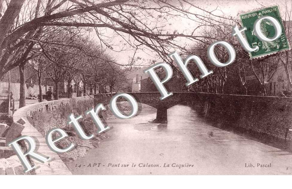 PONT SUR LE CALAVON