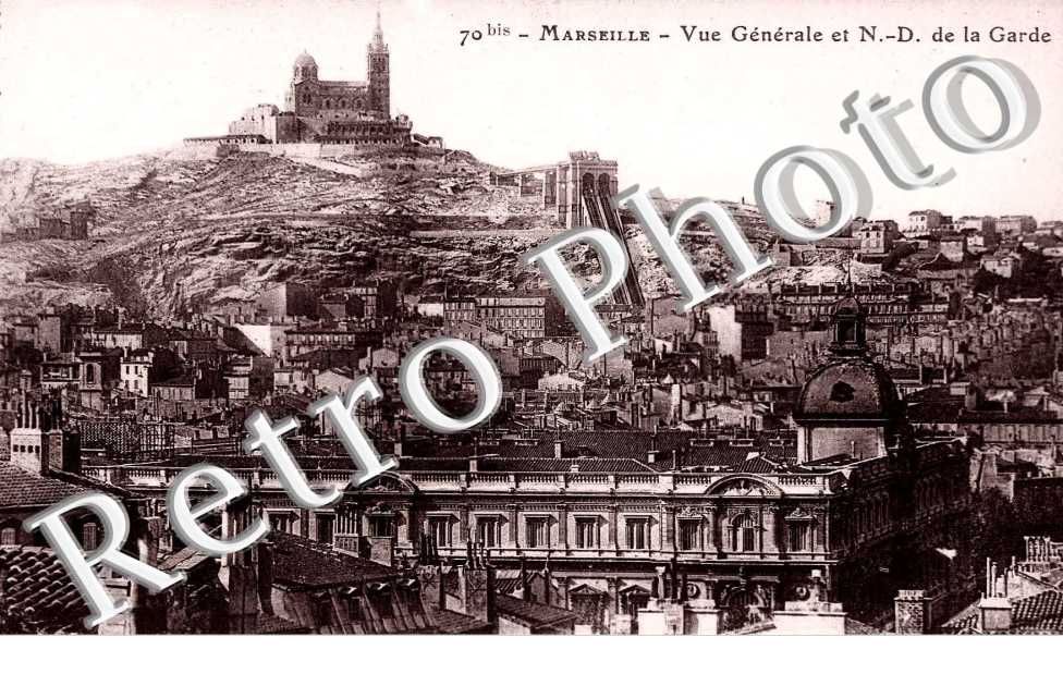 vue generale de NOTRE DAME DE LA GARDE