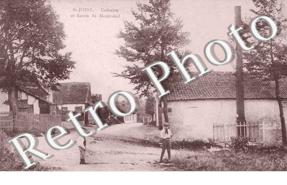 calvaire et route de Montreuil