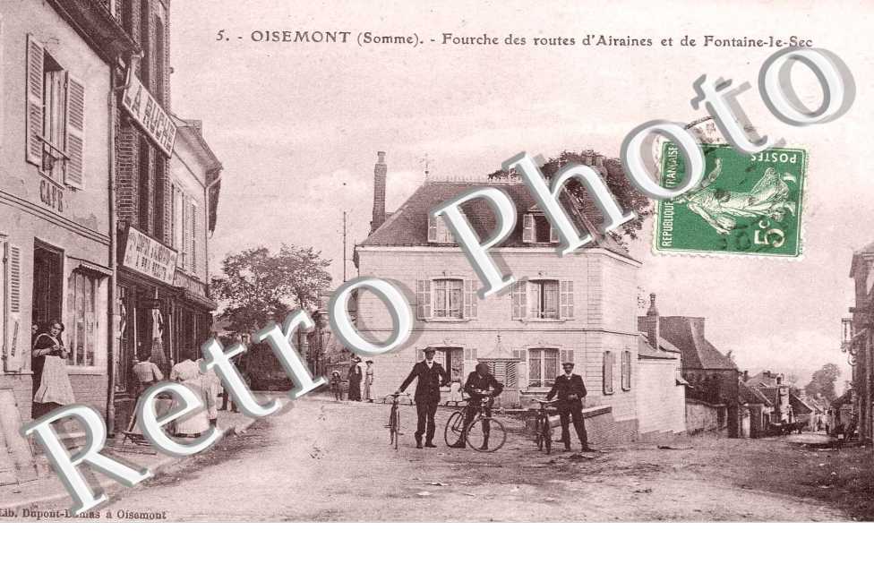 fourche des routes d&#039;Airaines et de Fontaine-le-Sec