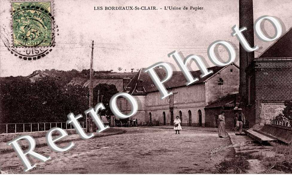 Les Bordeaux - St-Clair - L&#039;usine de papier