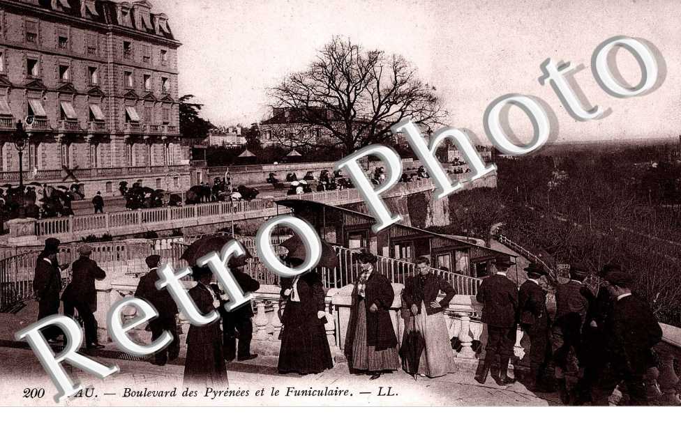 boulevard des Pyrénées et LE FUNICULAIRE