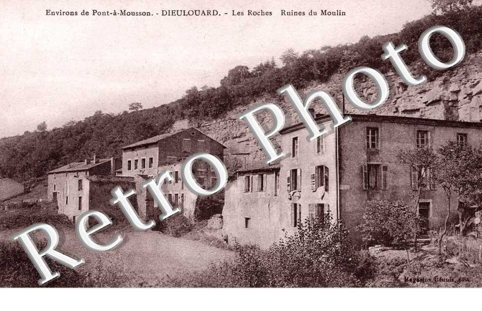 les roches- ruines du moulin