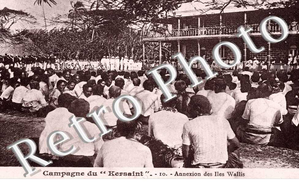 campagne du "Kersaint" annexion des Iles Wallis