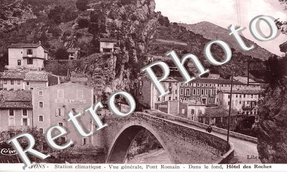Station climatique - pont romain - hotel des Roches