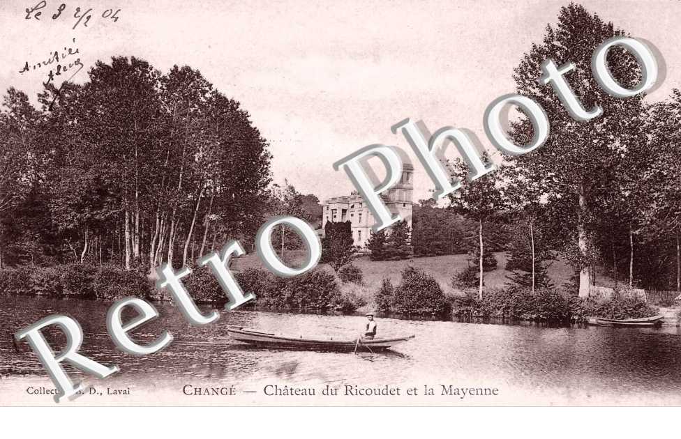 chateau du Ricoudet et la Mayenne
