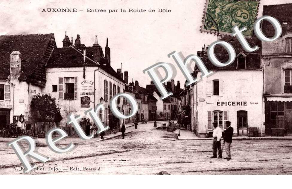 entree par la route de Dole