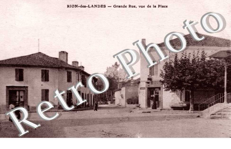 Grande rue, vue de la place