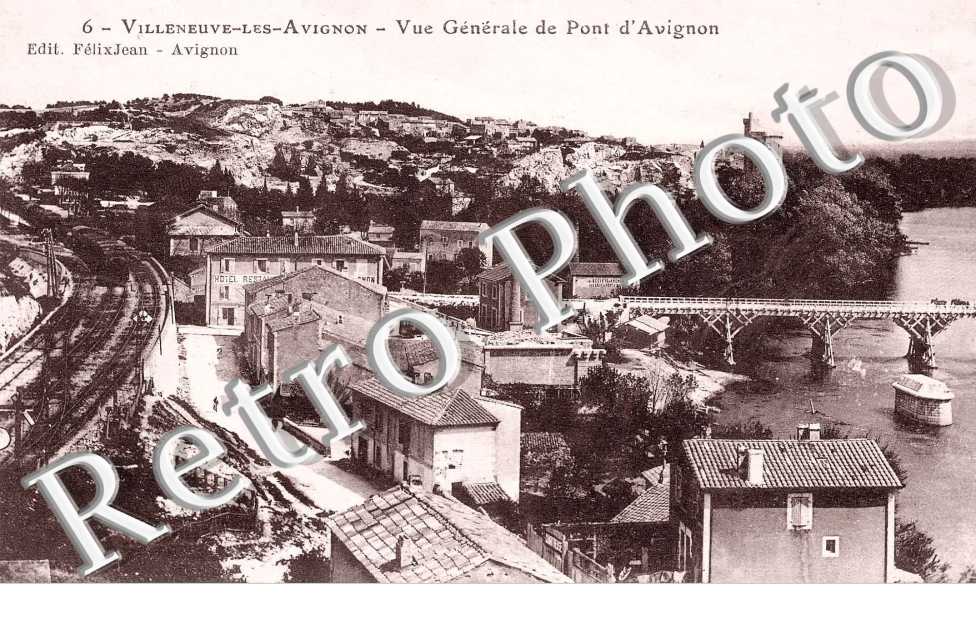 Vue generale du Pont d&#039;Avignon