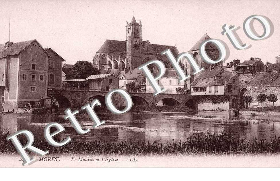 LE MOULIN ET L&#039;EGLISE