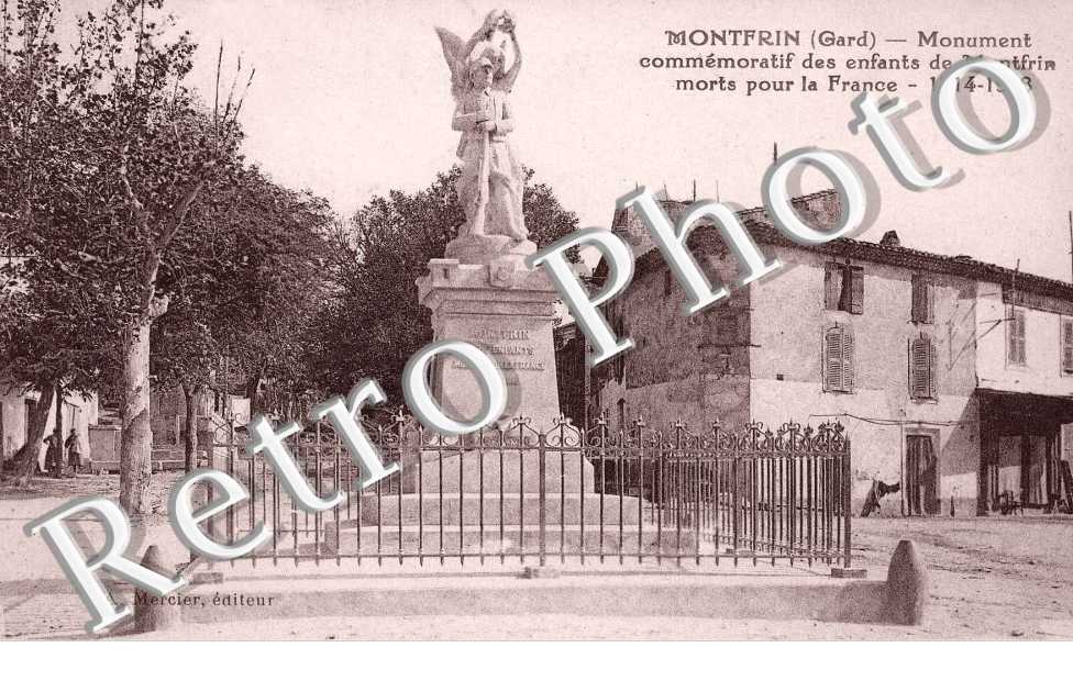 monument commemoratif des enfants de Montfrin morts pour la France