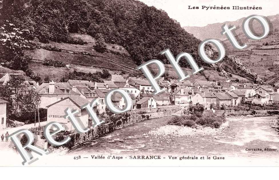 Vue generale et le Gave