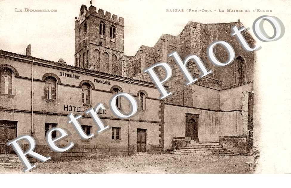la Mairie et l&#039;eglise