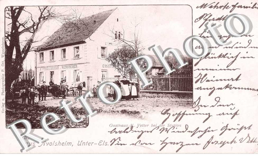 gastahaus K. Vetter bei der Station