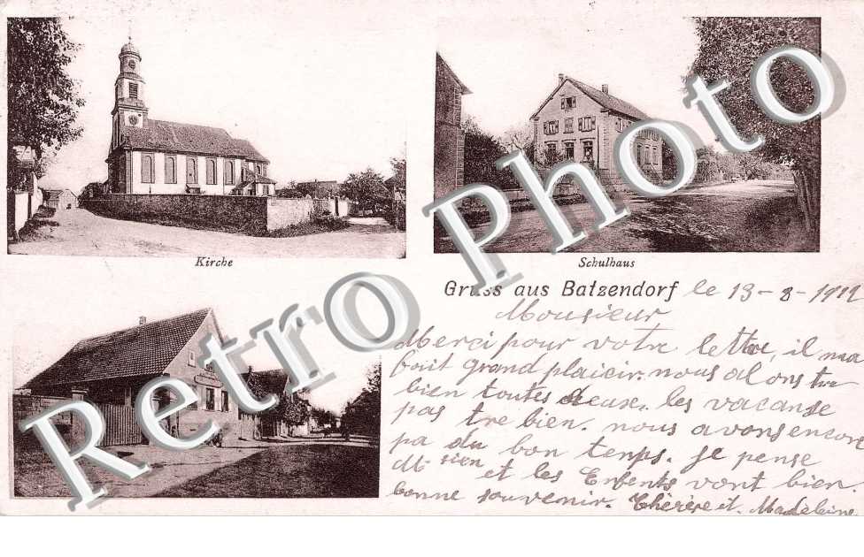 Kirche. Schulhaus