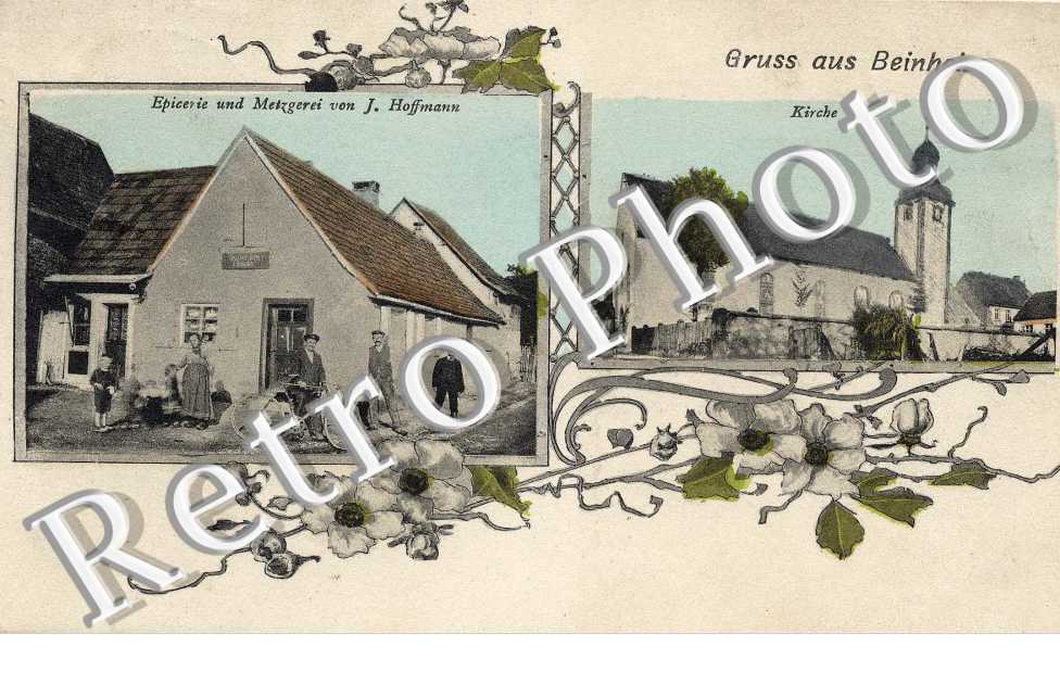 Kirche - Epicerie und Metzerei von J. Hoffman