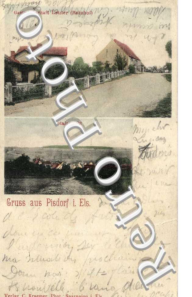 Souvenir de - Bahnhof - Totalansicht