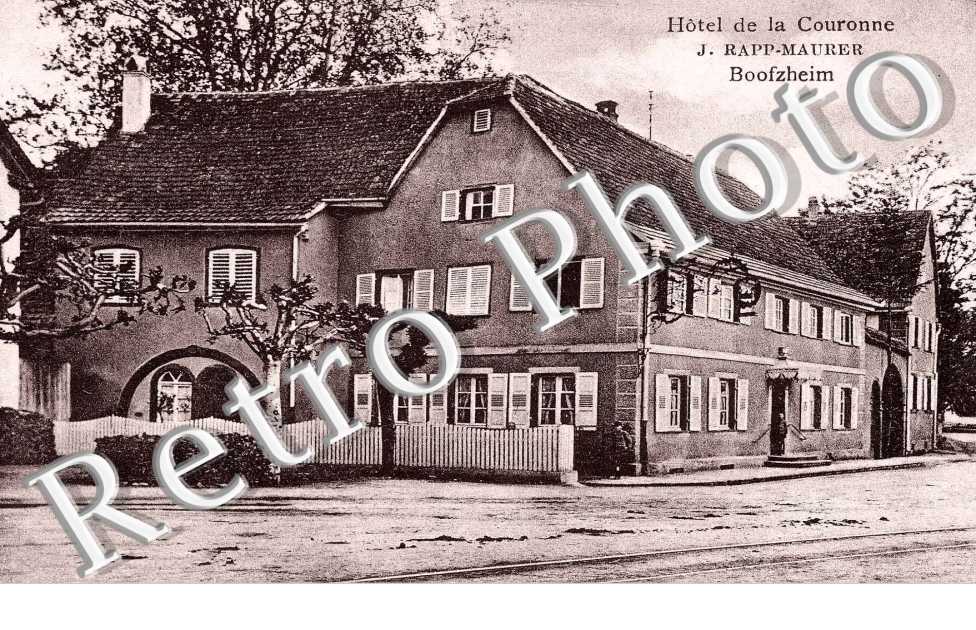 Hotel de la couronne - J Rappe-Maurer