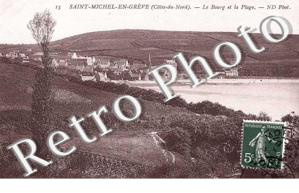 le bourg et la Plage