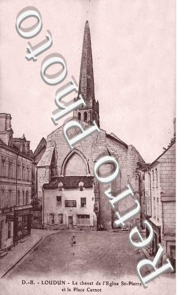 Le Chevet de l'Eglise saint Pierre
