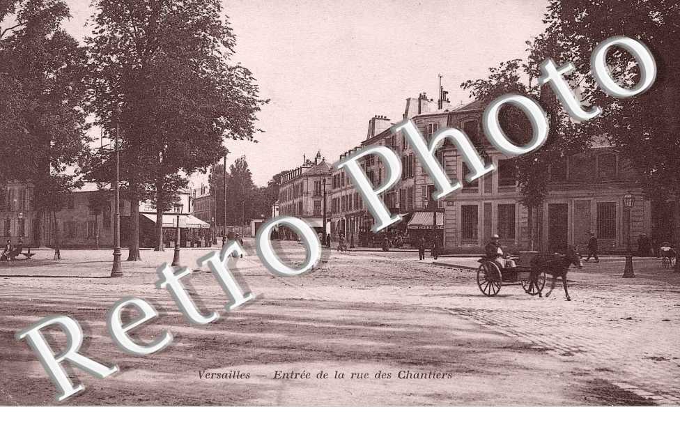 ENTREE DE LA RUE des Chantiers