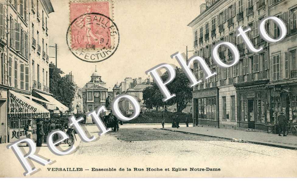Ensemble de la rue Hoche et Eglise Notre Dame
